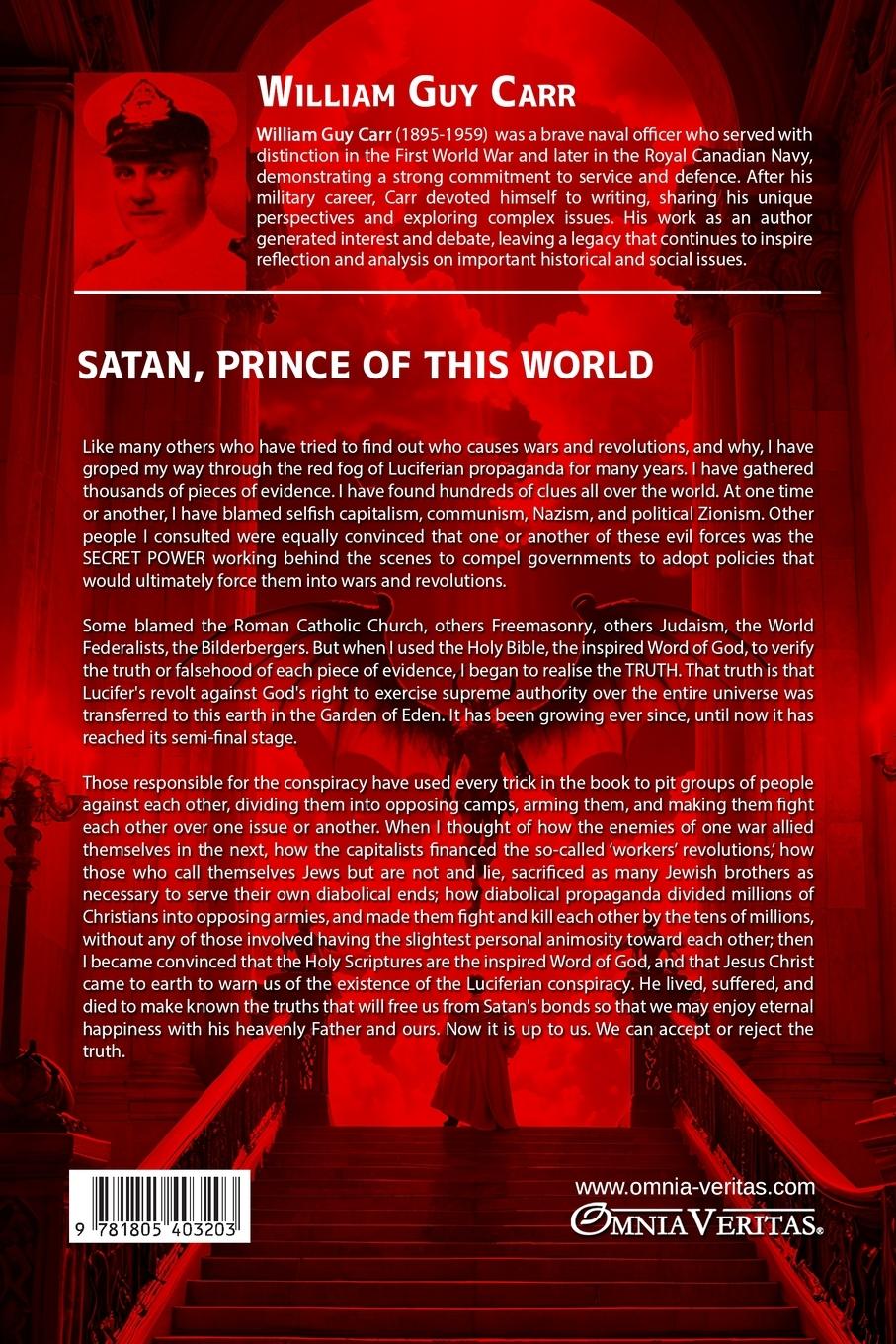 Rückseitencover Satan-Prince of This World