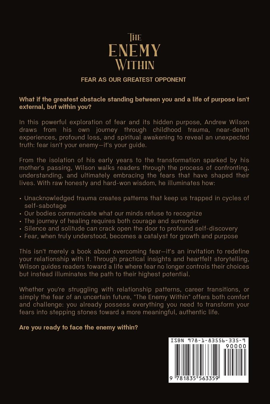 Rückseitencover The Enemy Within