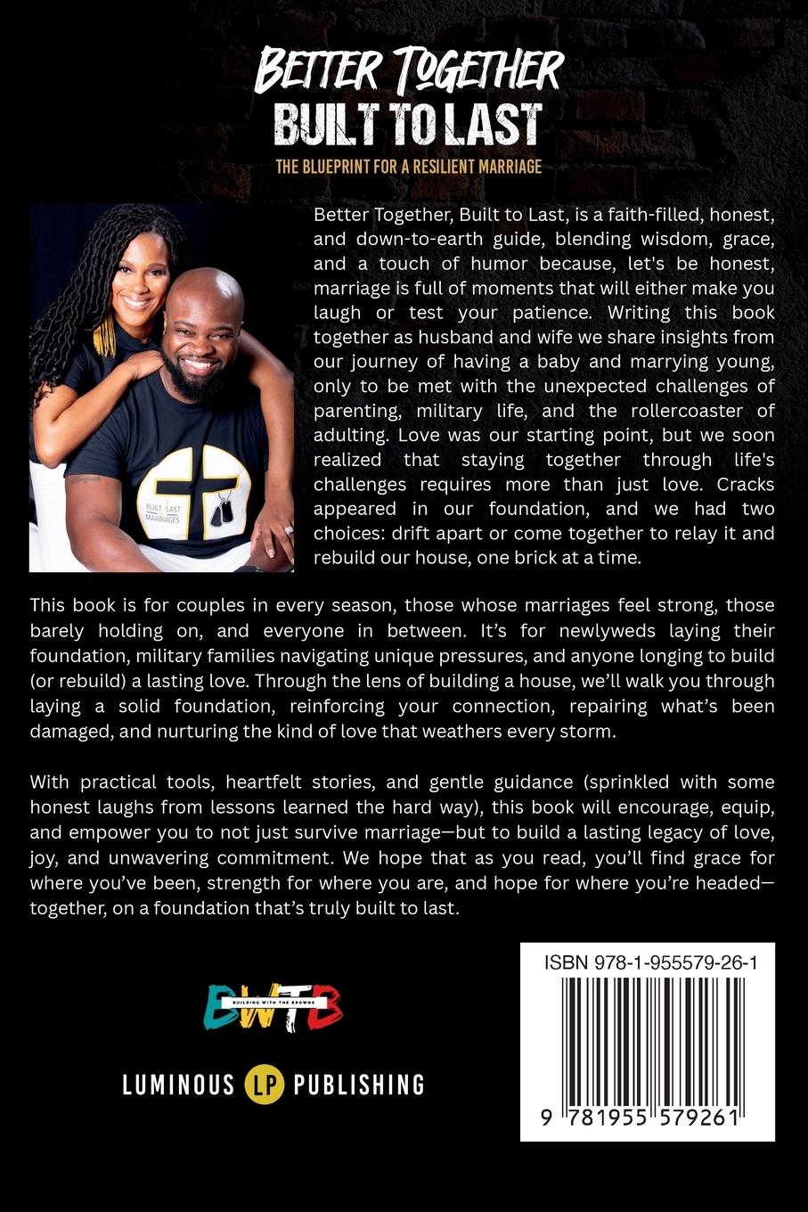 Rückseitencover Better Together, Built to Last