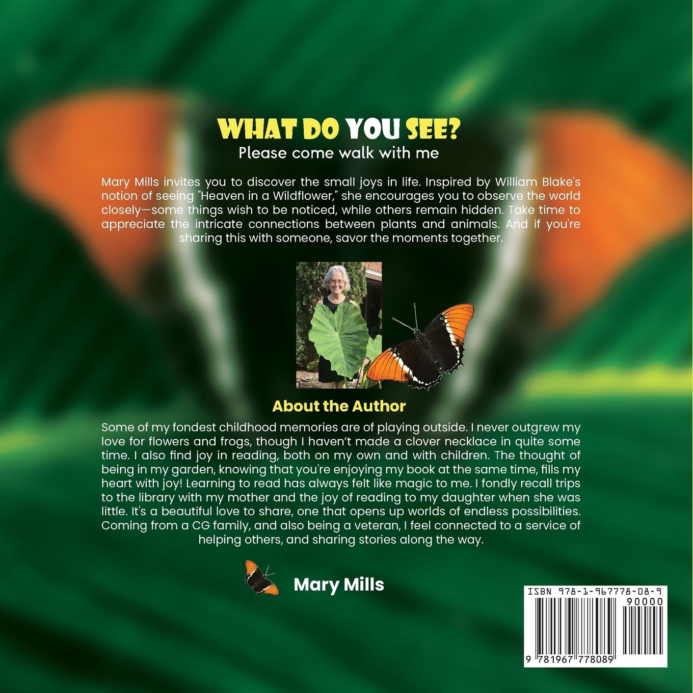 Rückseitencover What Do You See?