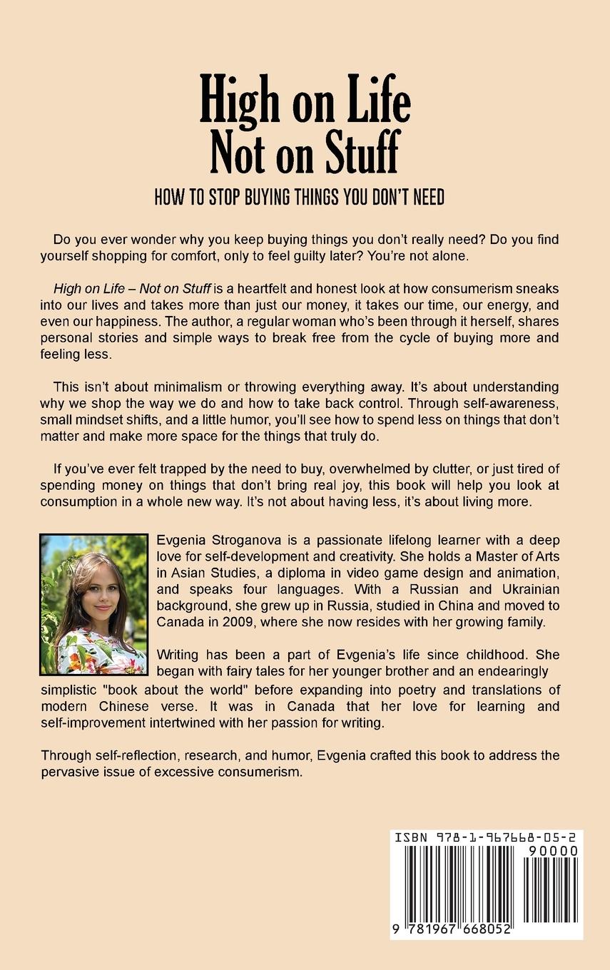 Rückseitencover High on Life Not on Stuff