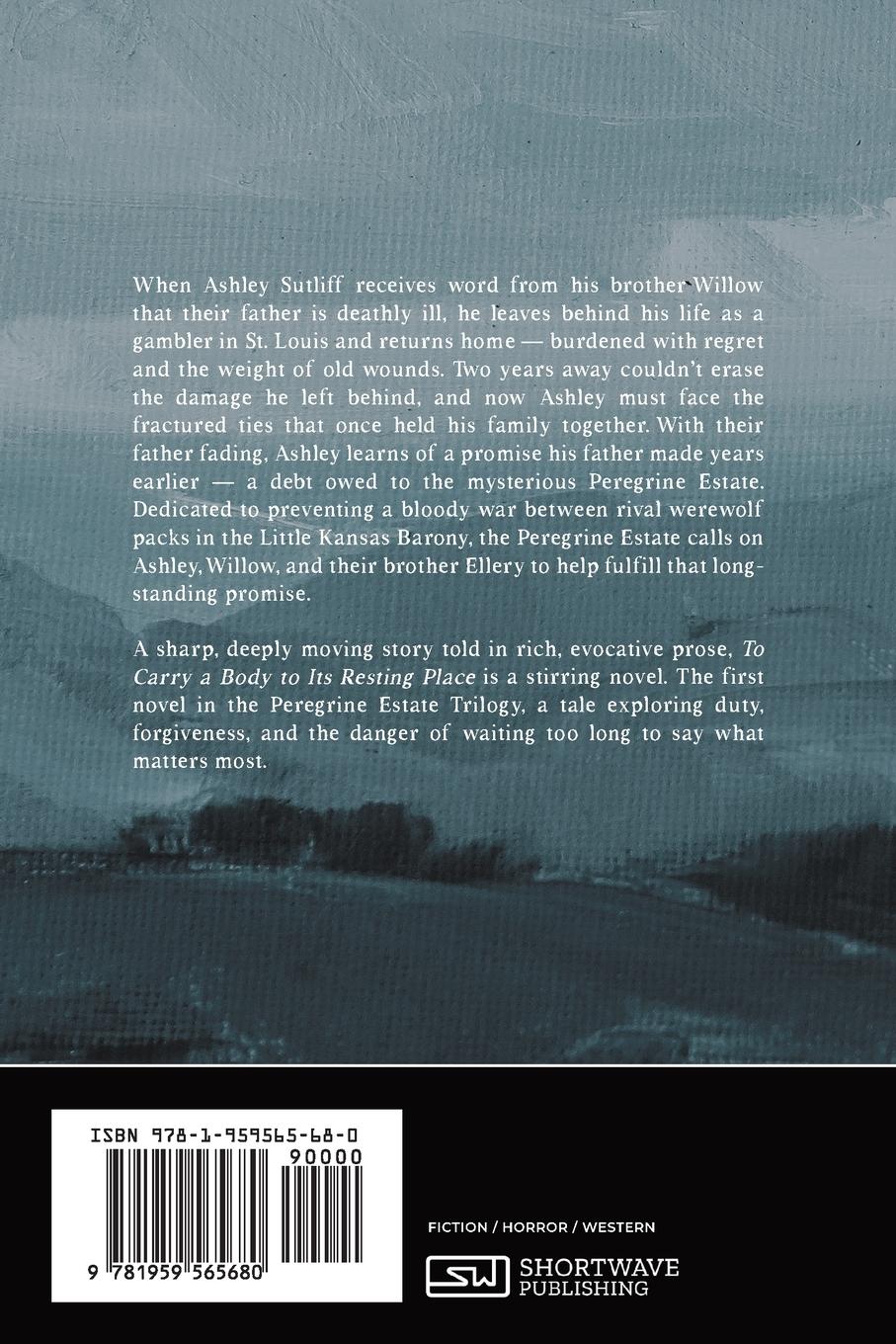 Rückseitencover To Carry a Body to Its Resting Place