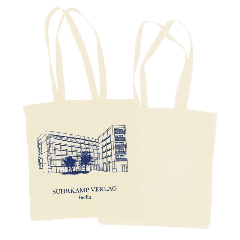 Vorderes Coverbild Stofftasche Suhrkamp Verlag Berlin