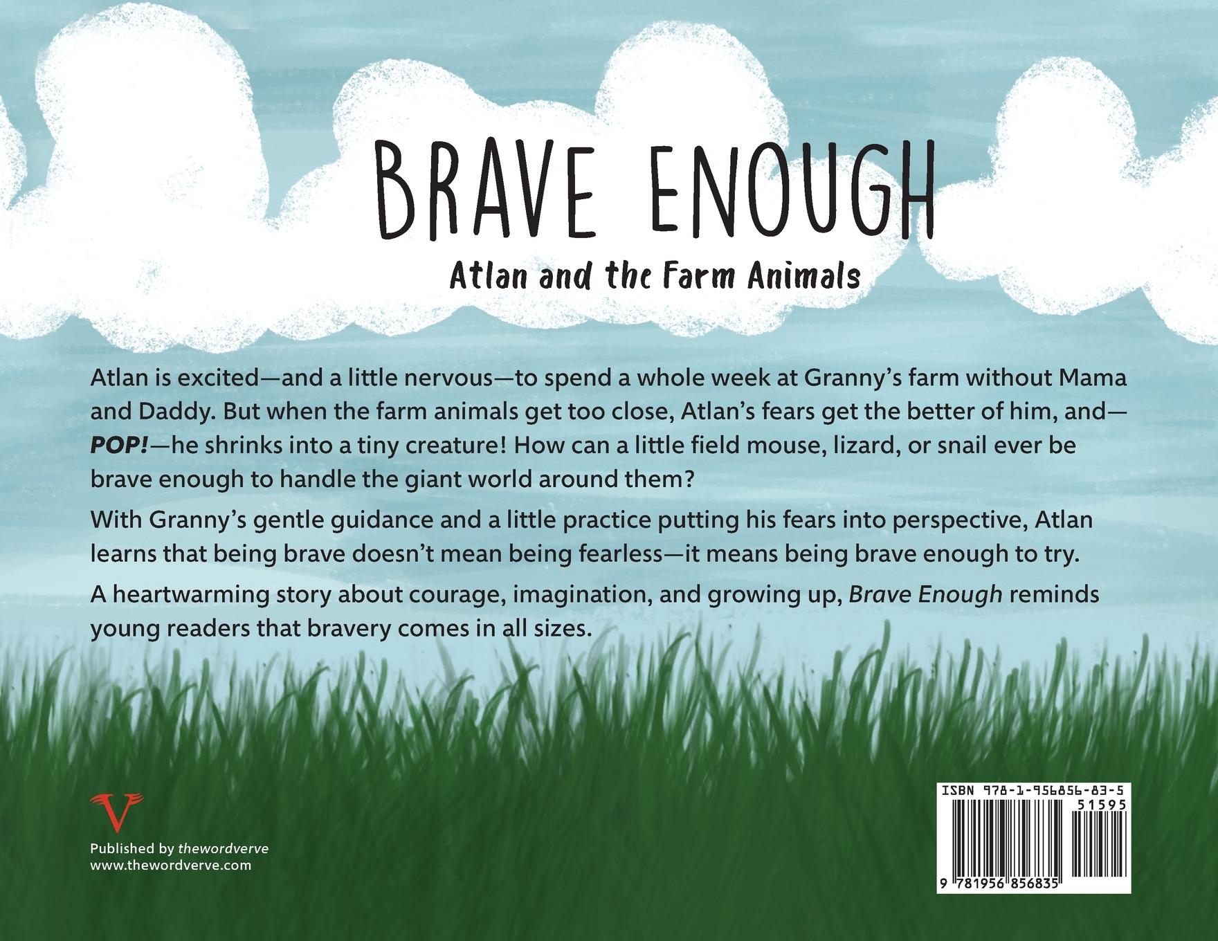 Rückseitencover Brave Enough