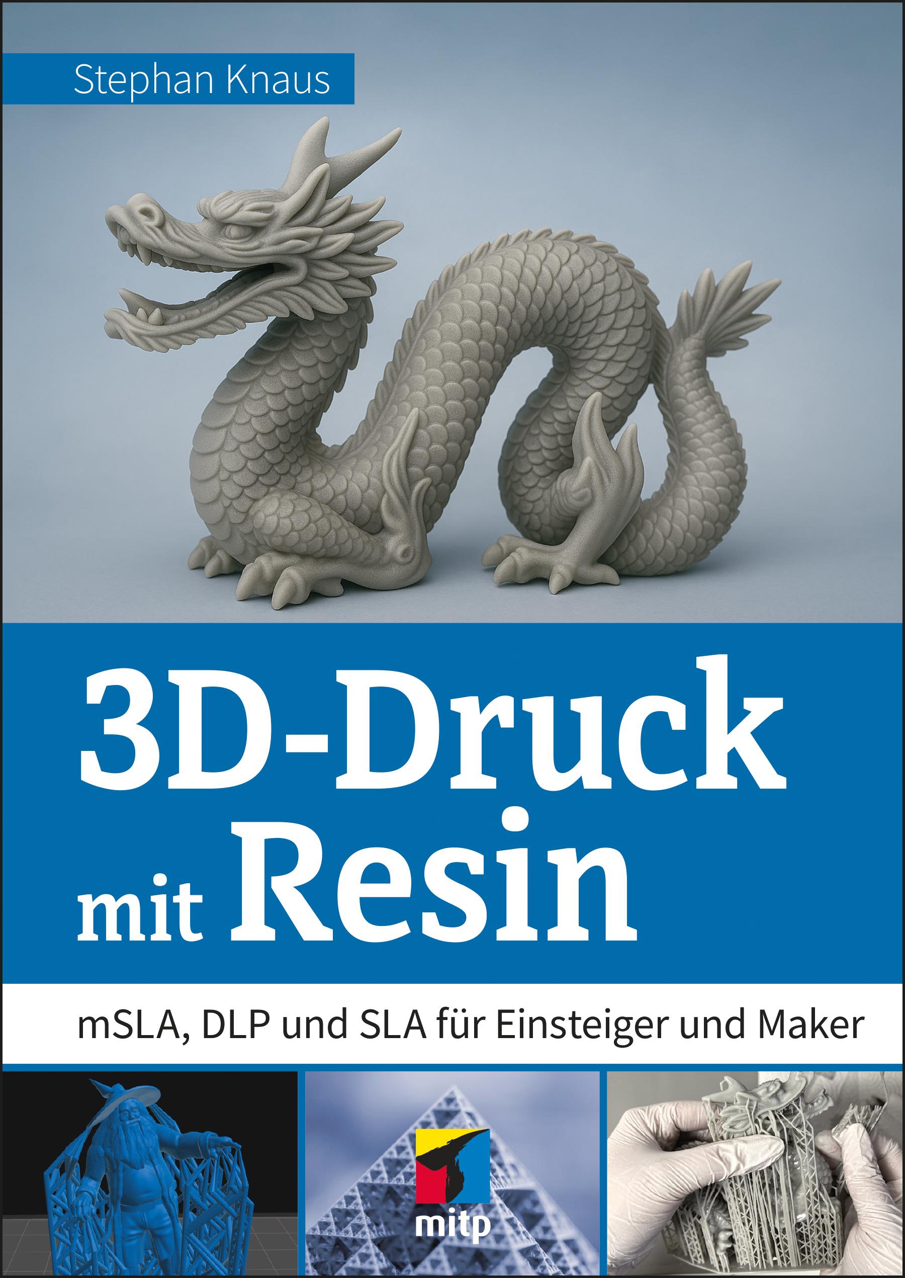 Vorderes Coverbild 3D-Druck mit Resin
