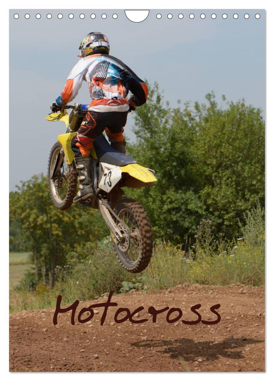 Vorderes Coverbild Motocross Terminplaner (Wandkalender 2026 DIN A4 hoch), CALVENDO Monatskalender