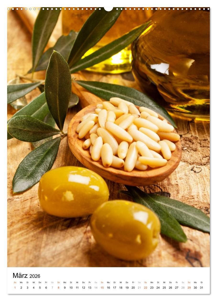 Beispielinhalt (Bild) Kräuter, Gewürze & Co. 2026 (Wandkalender 2026 DIN A2 hoch), CALVENDO Monatskalender