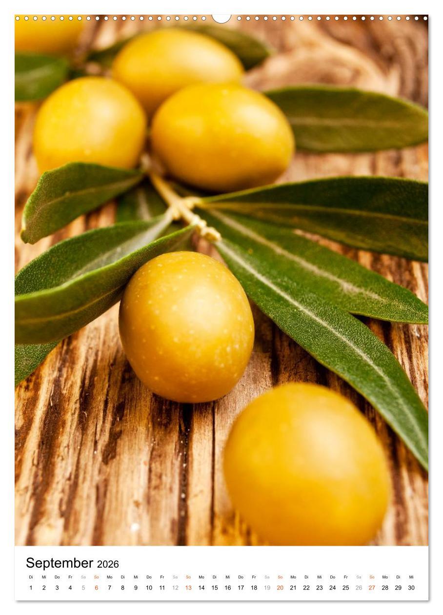 Beispielinhalt (Bild) Kräuter, Gewürze & Co. 2026 (Wandkalender 2026 DIN A2 hoch), CALVENDO Monatskalender