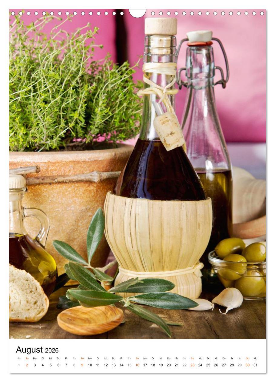 Beispielinhalt (Bild) Kräuter, Gewürze & Co. 2026 (Wandkalender 2026 DIN A3 hoch), CALVENDO Monatskalender
