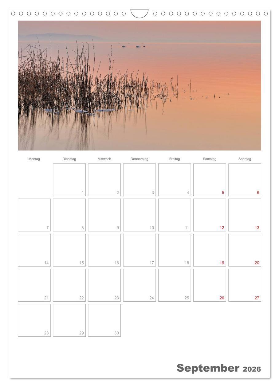Beispielinhalt (Bild) Insel Rügen / Planer (Wandkalender 2026 DIN A3 hoch), CALVENDO Monatskalender