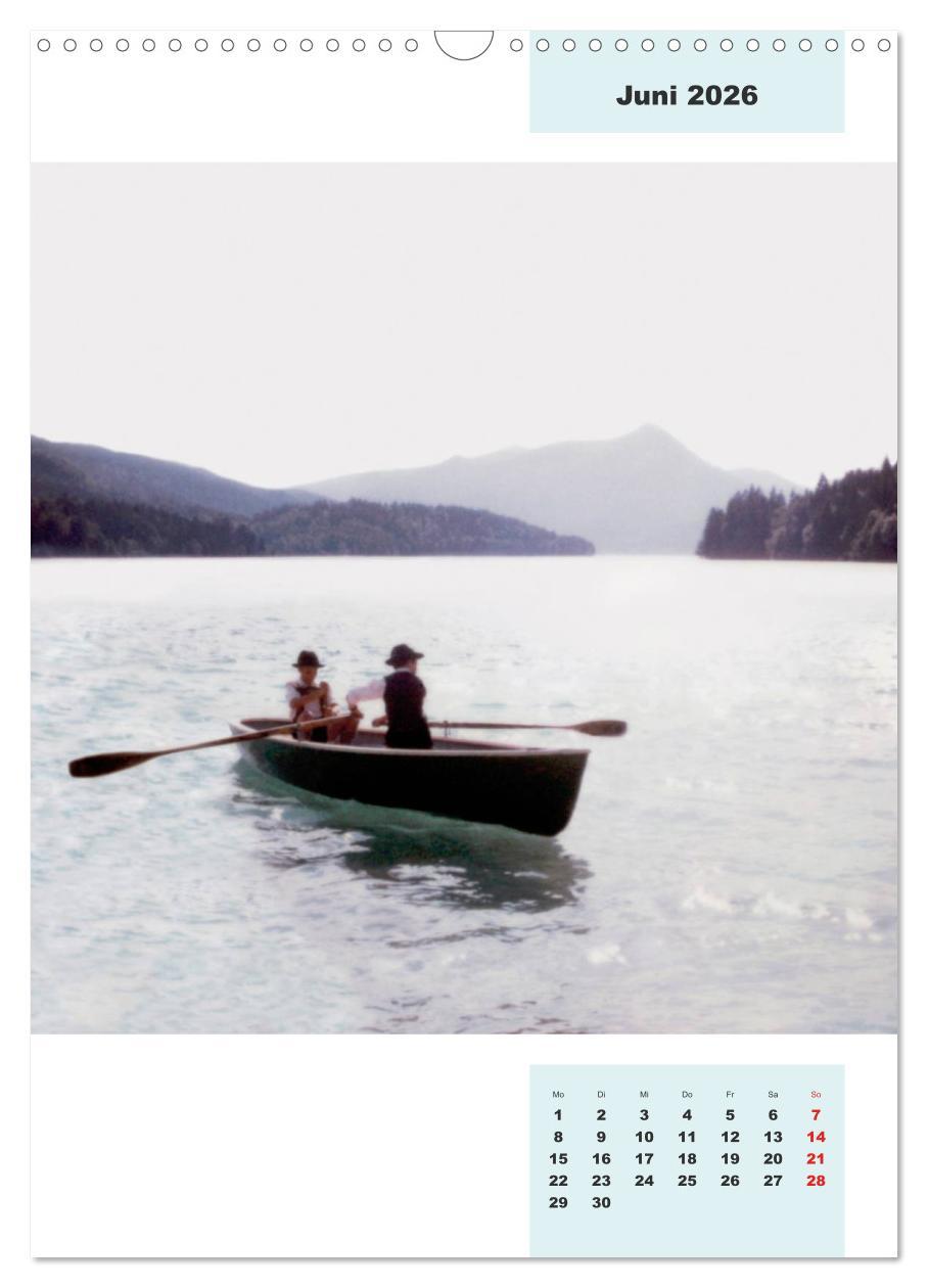 Beispielinhalt (Bild) Blaues Land (Wandkalender 2026 DIN A3 hoch), CALVENDO Monatskalender