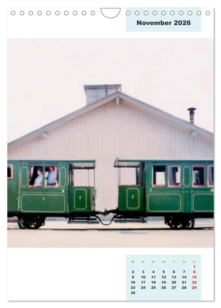 Beispielinhalt (Bild) Blaues Land (Wandkalender 2026 DIN A4 hoch), CALVENDO Monatskalender