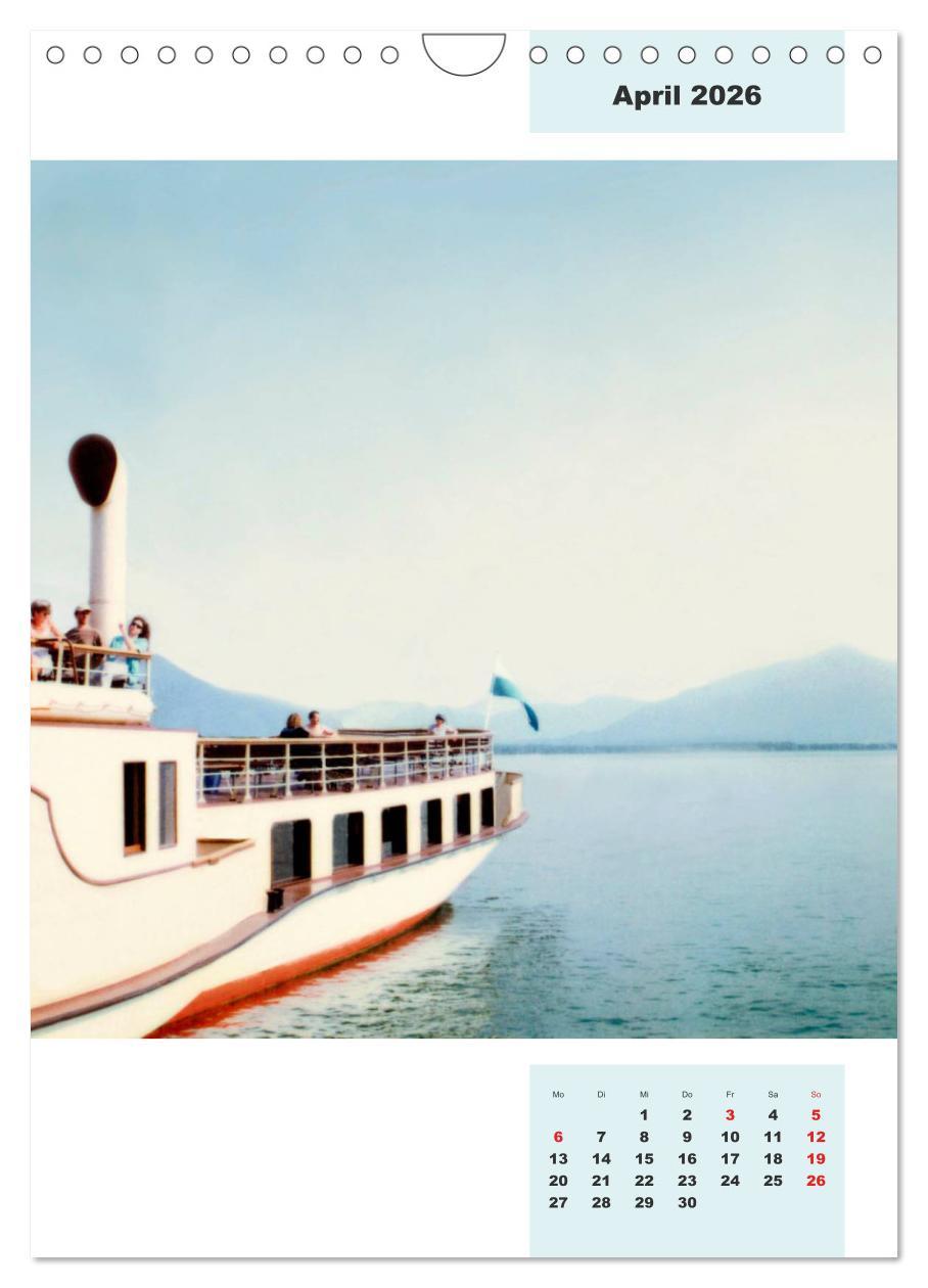 Beispielinhalt (Bild) Blaues Land (Wandkalender 2026 DIN A4 hoch), CALVENDO Monatskalender
