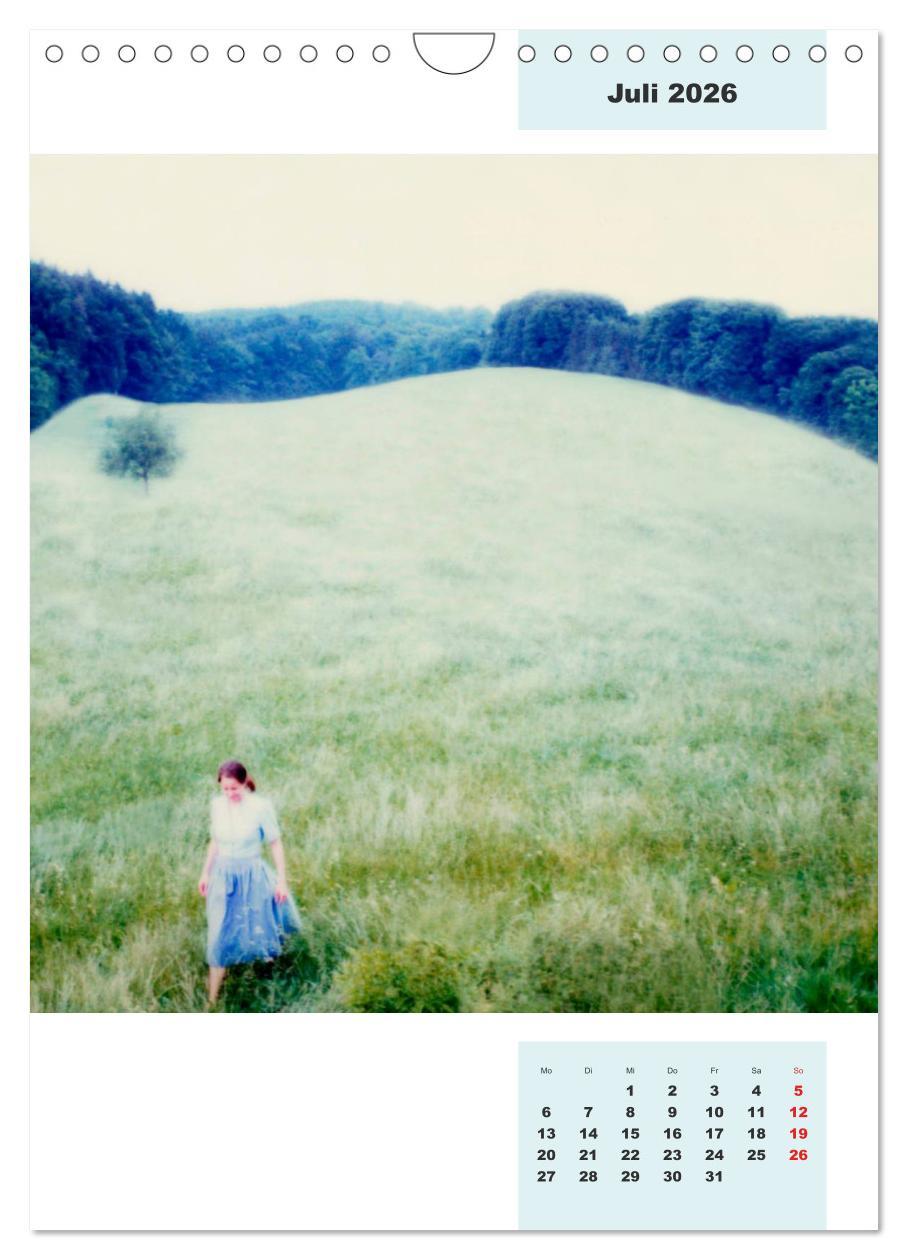 Beispielinhalt (Bild) Blaues Land (Wandkalender 2026 DIN A4 hoch), CALVENDO Monatskalender