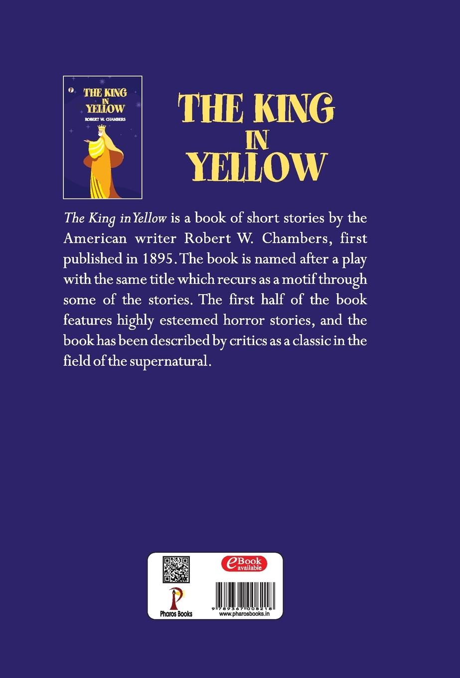 Rückseitencover The King in Yellow