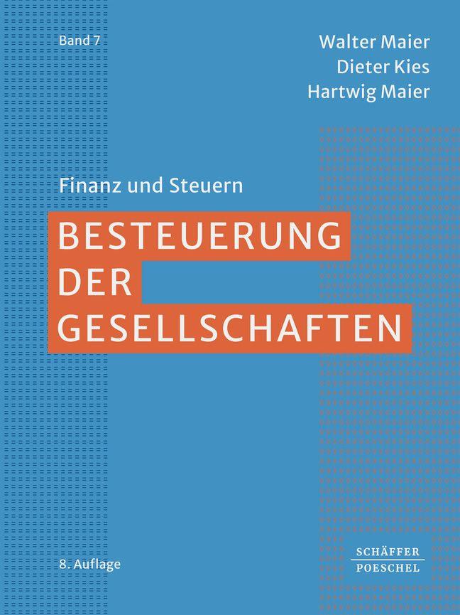 Vorderes Coverbild Besteuerung der Gesellschaften
