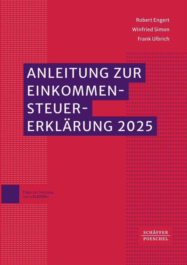 Vorderes Coverbild Anleitung zur Einkommensteuererklärung 2025