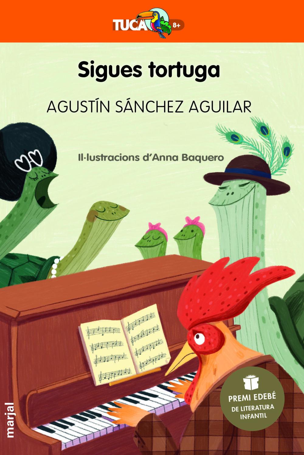 Beispielinhalt (Bild) Sigues tortuga (Premi EDEBÉ de Literatura Infantil 2023)
