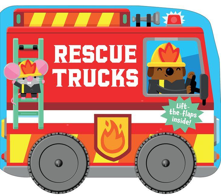 Vorderes Coverbild Spin & Lift: Rescue Trucks