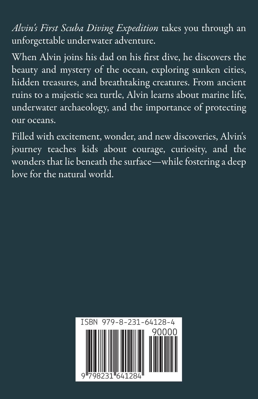 Rückseitencover Alvin's First Scuba Diving Expedition