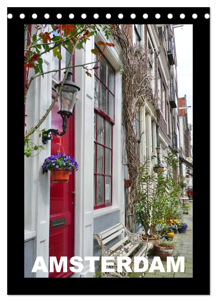 Vorderes Coverbild Amsterdam (Tischkalender 2026 DIN A5 hoch), CALVENDO Monatskalender