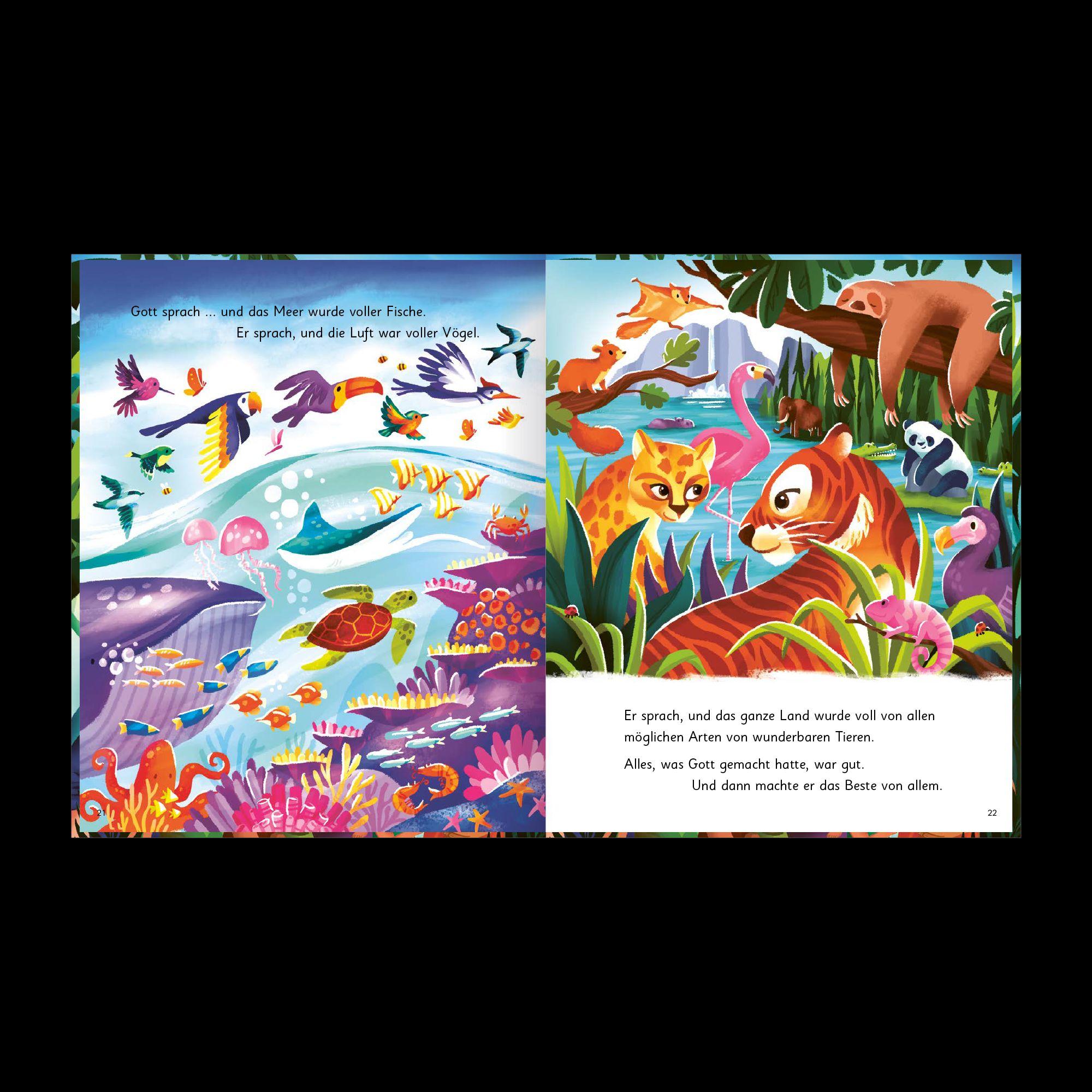 Beispielinhalt (Bild) Gottes großes Versprechen - KINDERBIBEL