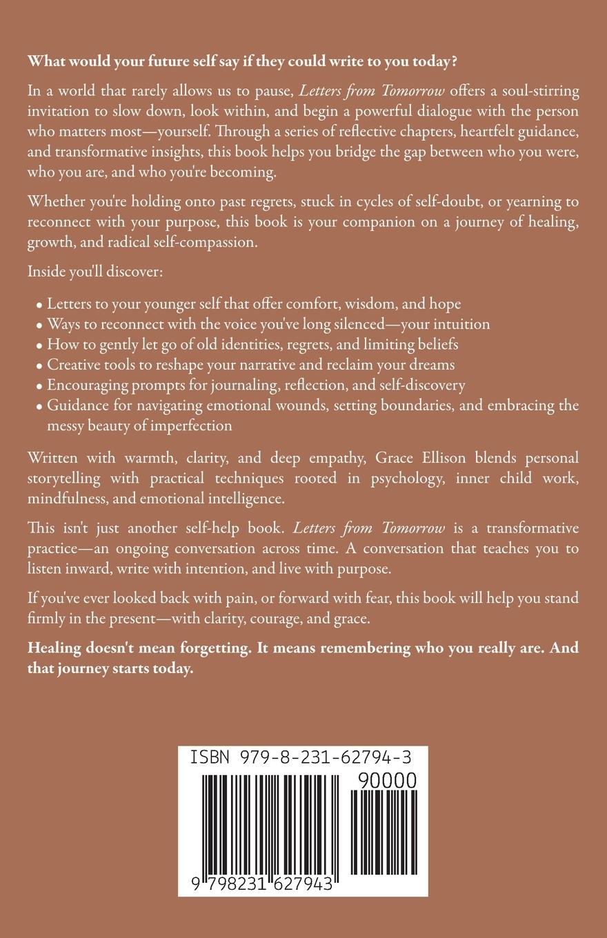 Rückseitencover Letters from Tomorrow