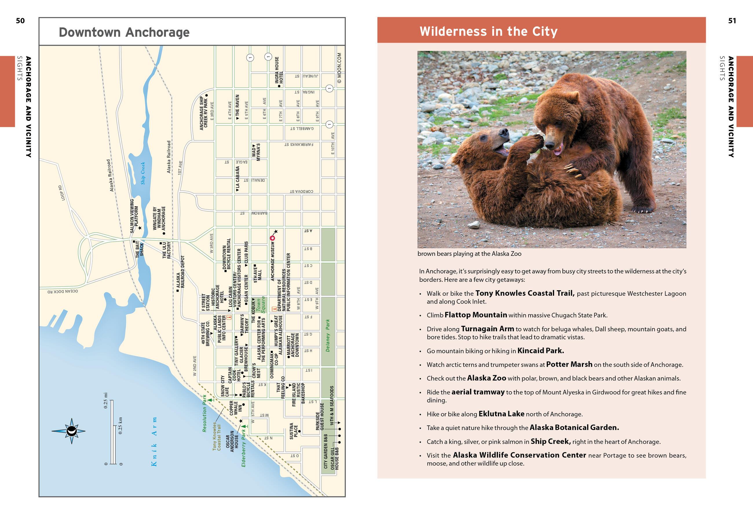 Beispielinhalt (Bild) Moon Anchorage, Denali & the Kenai Peninsula