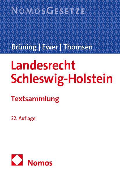 Vorderes Coverbild Landesrecht Schleswig-Holstein