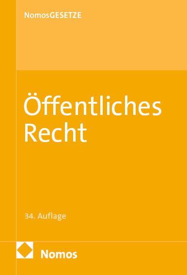 Vorderes Coverbild Öffentliches Recht