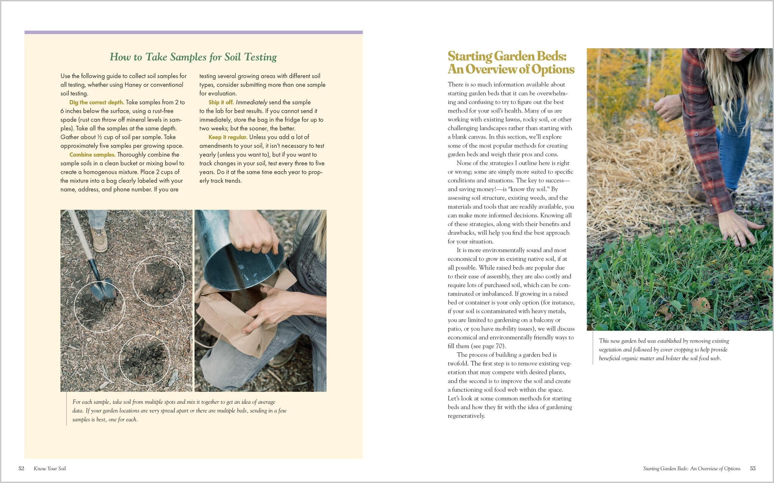 Beispielinhalt (Bild) The Regenerative Gardener's Handbook