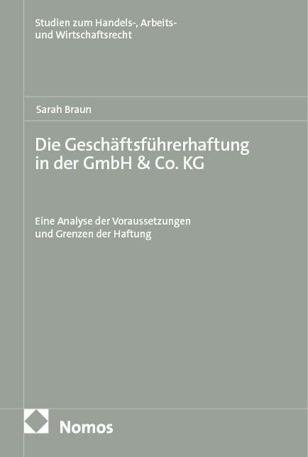 Vorderes Coverbild Die Geschäftsführerhaftung in der GmbH & Co. KG