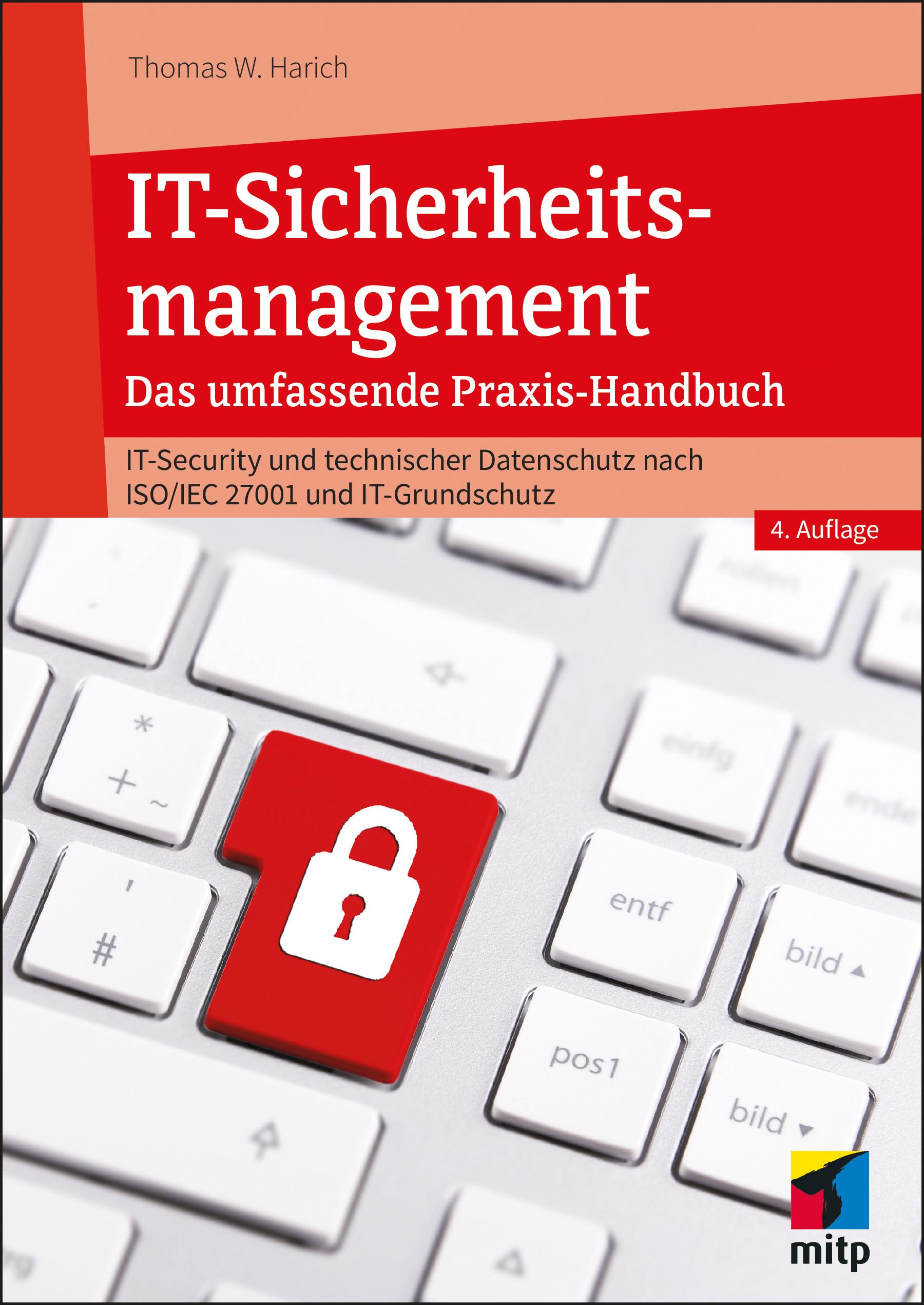 Vorderes Coverbild IT-Sicherheitsmanagement