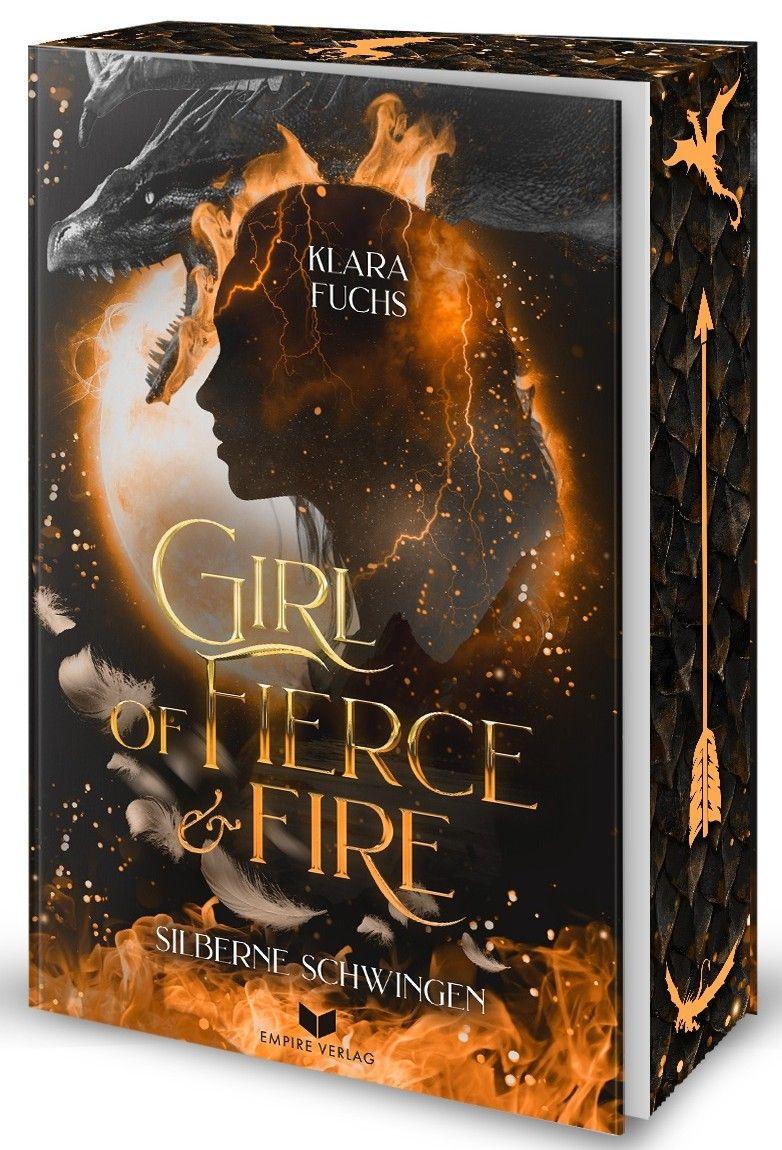 Vorderes Coverbild Girl Of Fierce & Fire: Silberne Schwingen