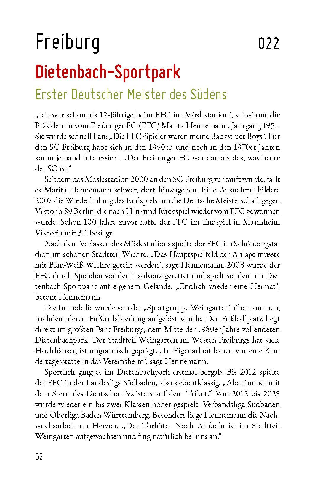 Beispielinhalt (Bild) Fußballheimat Baden