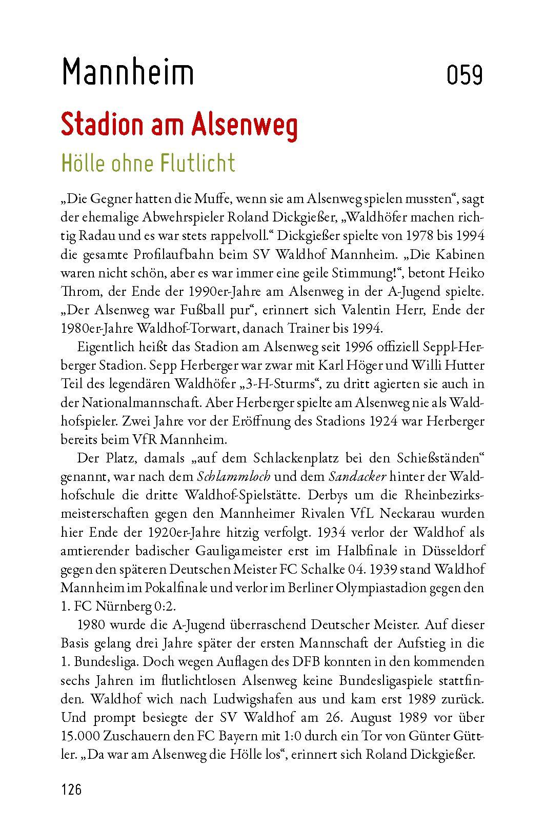 Beispielinhalt (Bild) Fußballheimat Baden