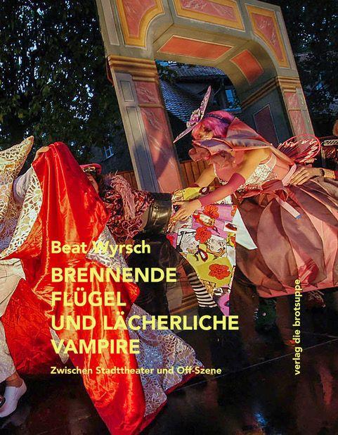 Vorderes Coverbild Brennende Flügel und lächerliche Vampire