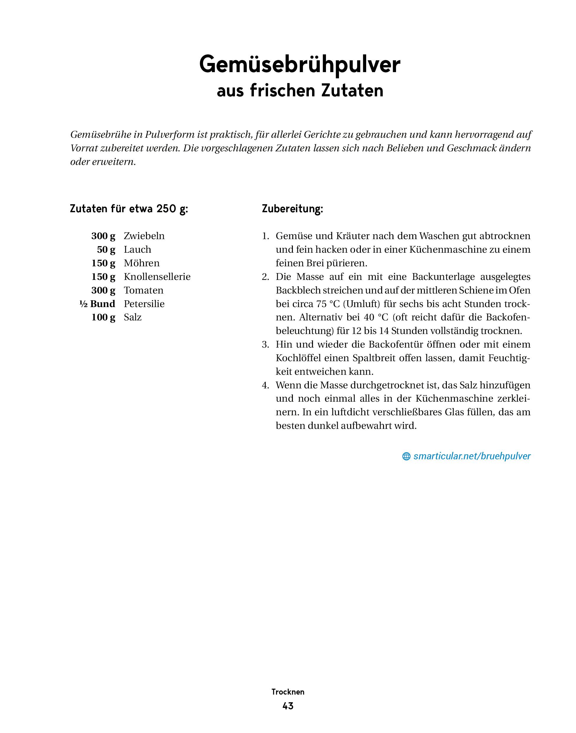 Beispielinhalt (Bild) Eingemacht & zugedreht