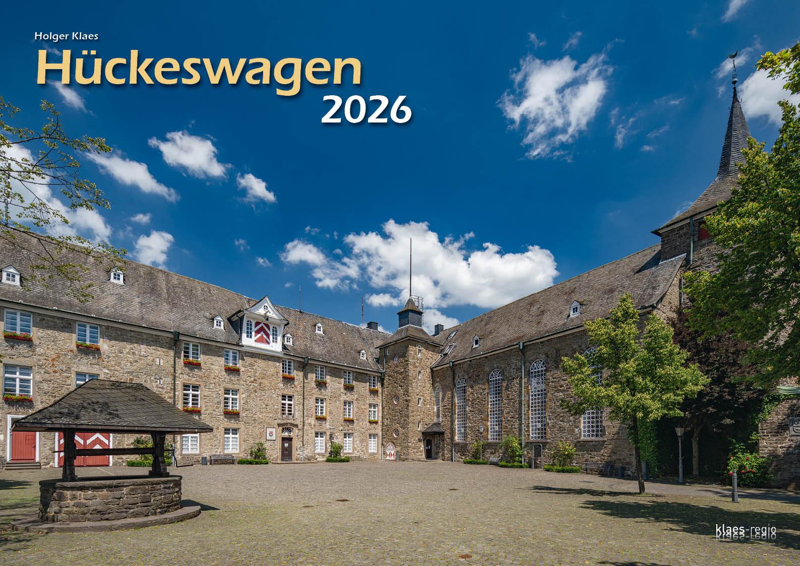 Vorderes Coverbild Hückeswagen 2026 Bildkalender A3 quer Spiralbindung