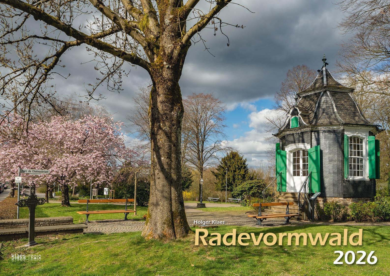 Vorderes Coverbild Radevormwald 2026 Bildkalender A3 Spiralbindung