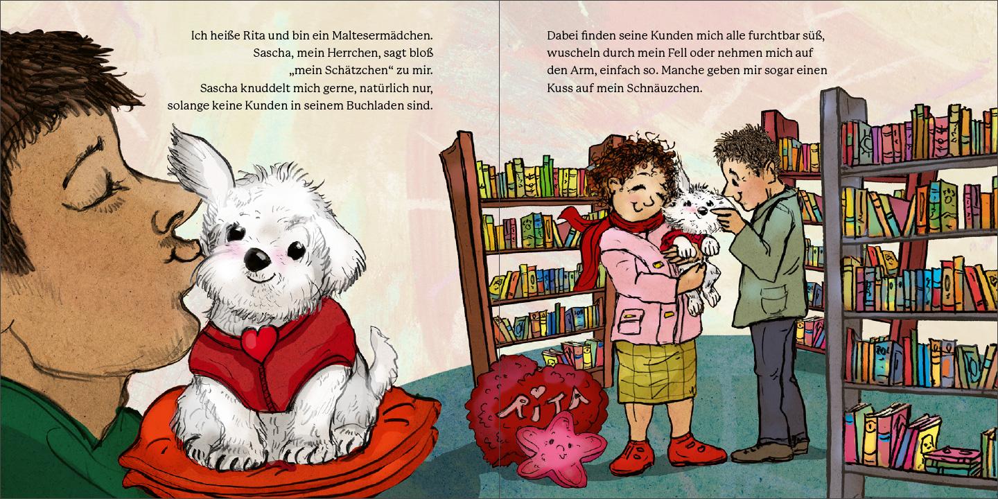 Beispielinhalt (Bild) Rita, neu in der Kita