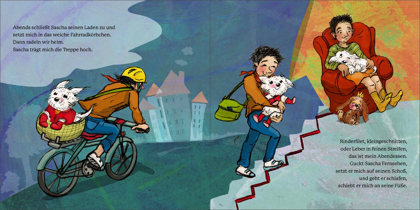 Beispielinhalt (Bild) Rita, neu in der Kita