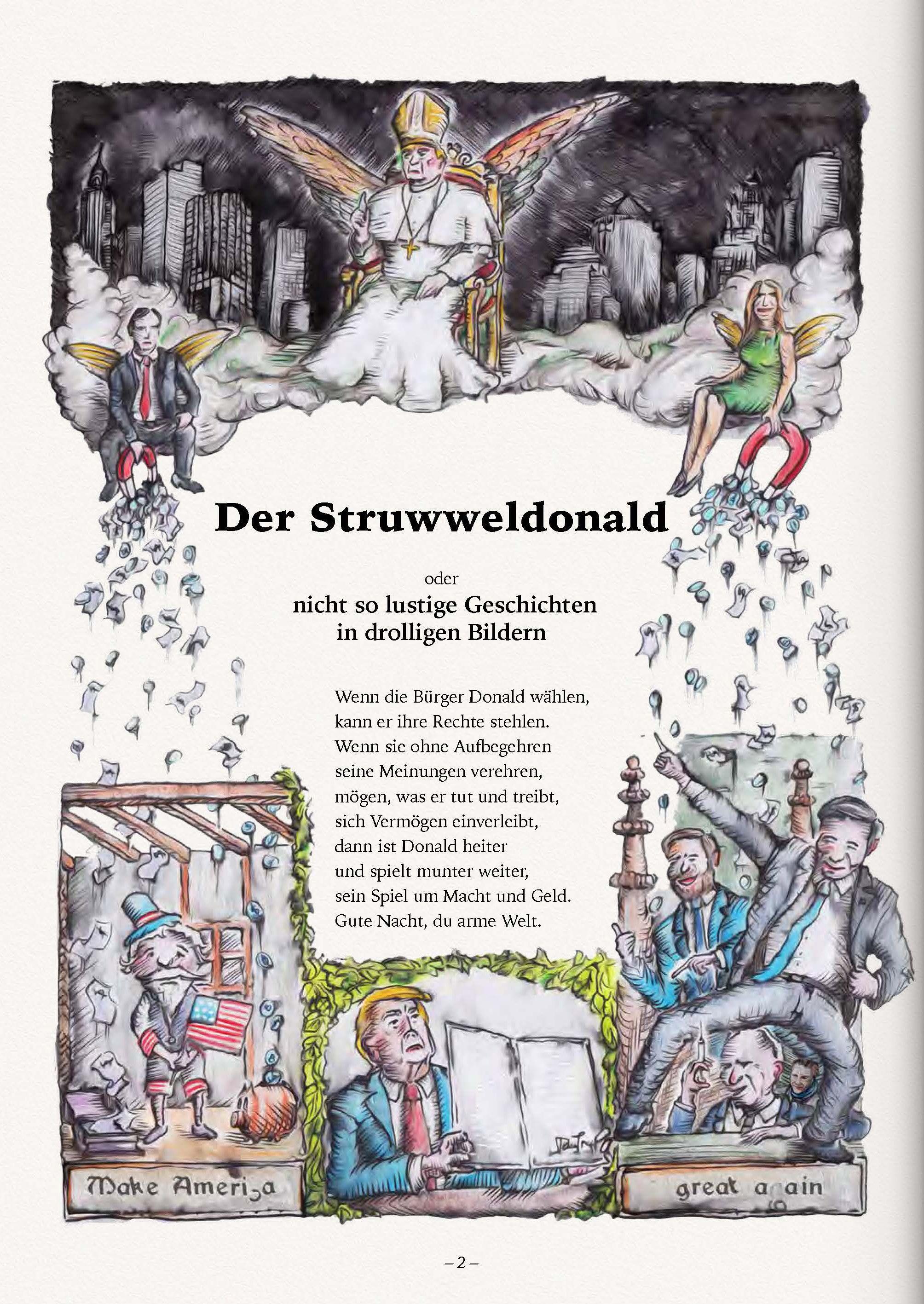 Beispielinhalt (Bild) Der Struwweldonald