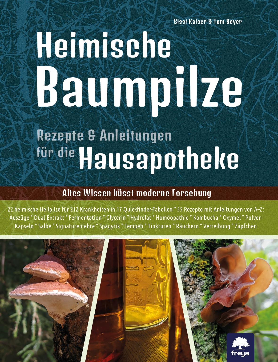 Vorderes Coverbild Heimische Baumpilze