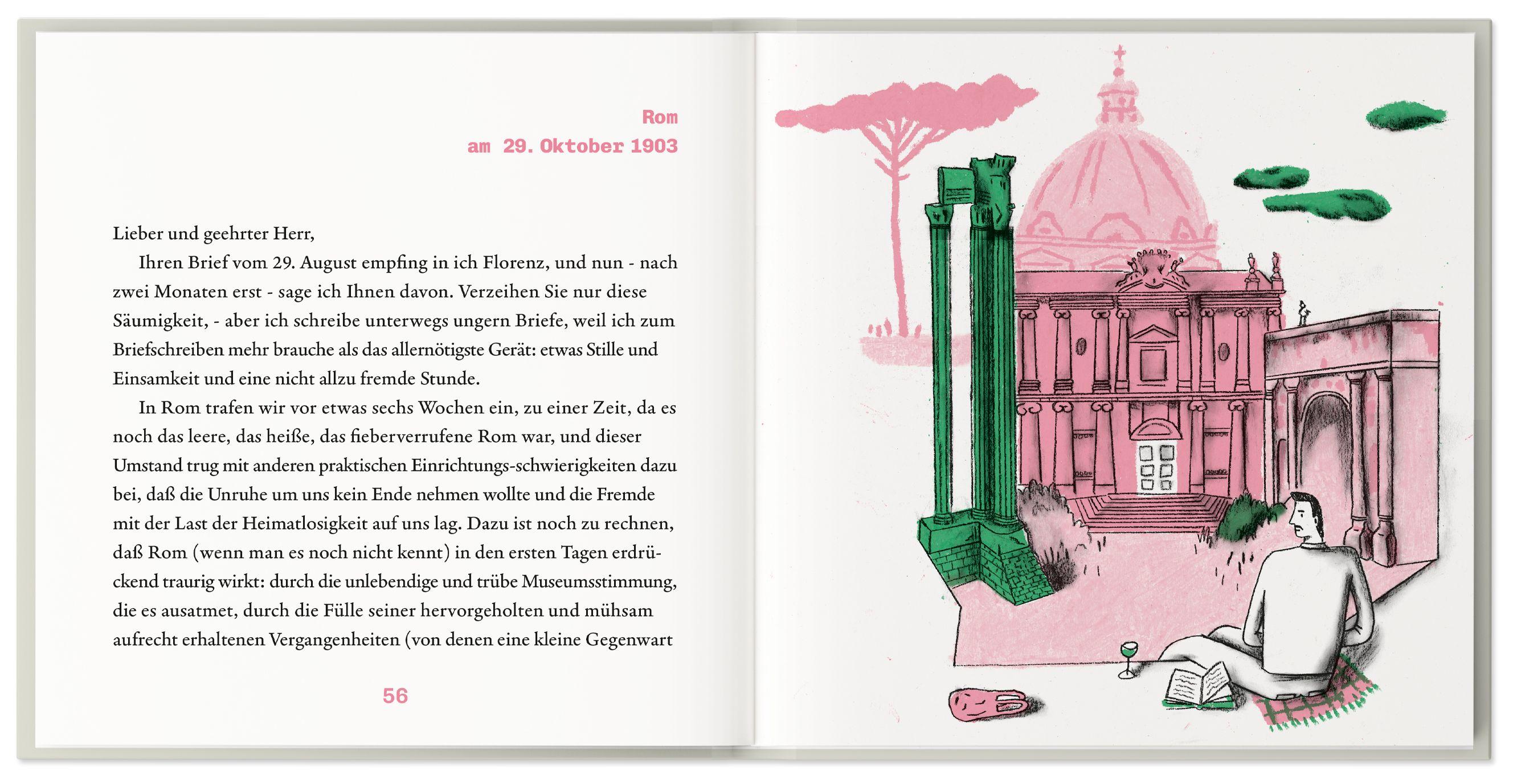 Beispielinhalt (Bild) Rainer Maria Rilke. Briefe an einen jungen Dichter