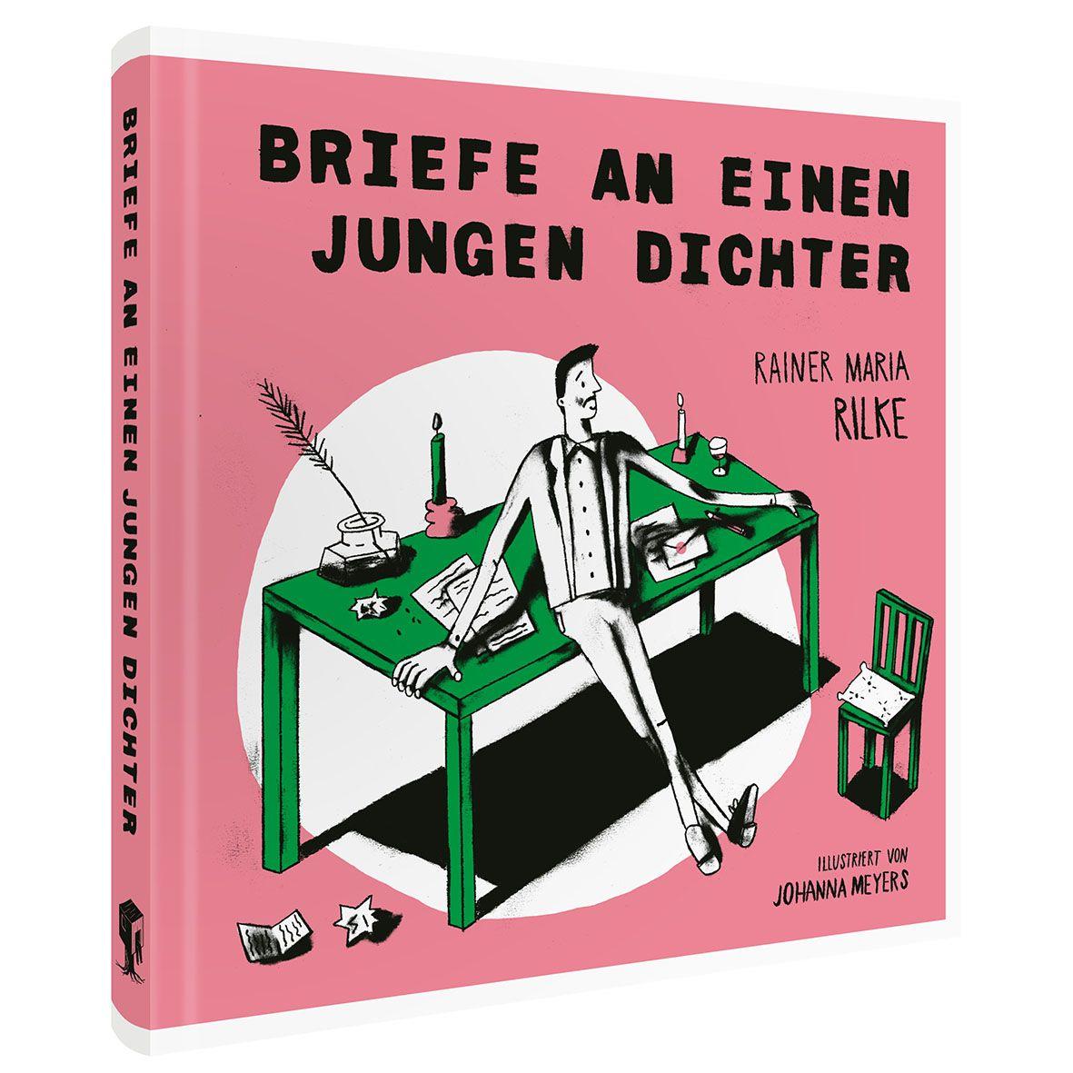 Vorderes Coverbild Rainer Maria Rilke. Briefe an einen jungen Dichter