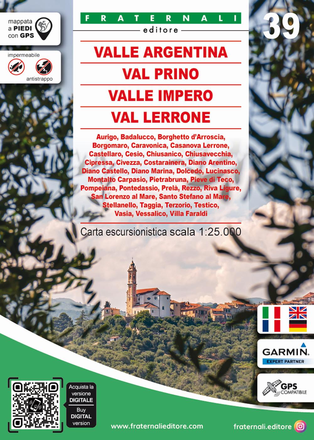 Vorderes Coverbild 39 Imperia Valle Argentina- Valle Impero-Val Prino