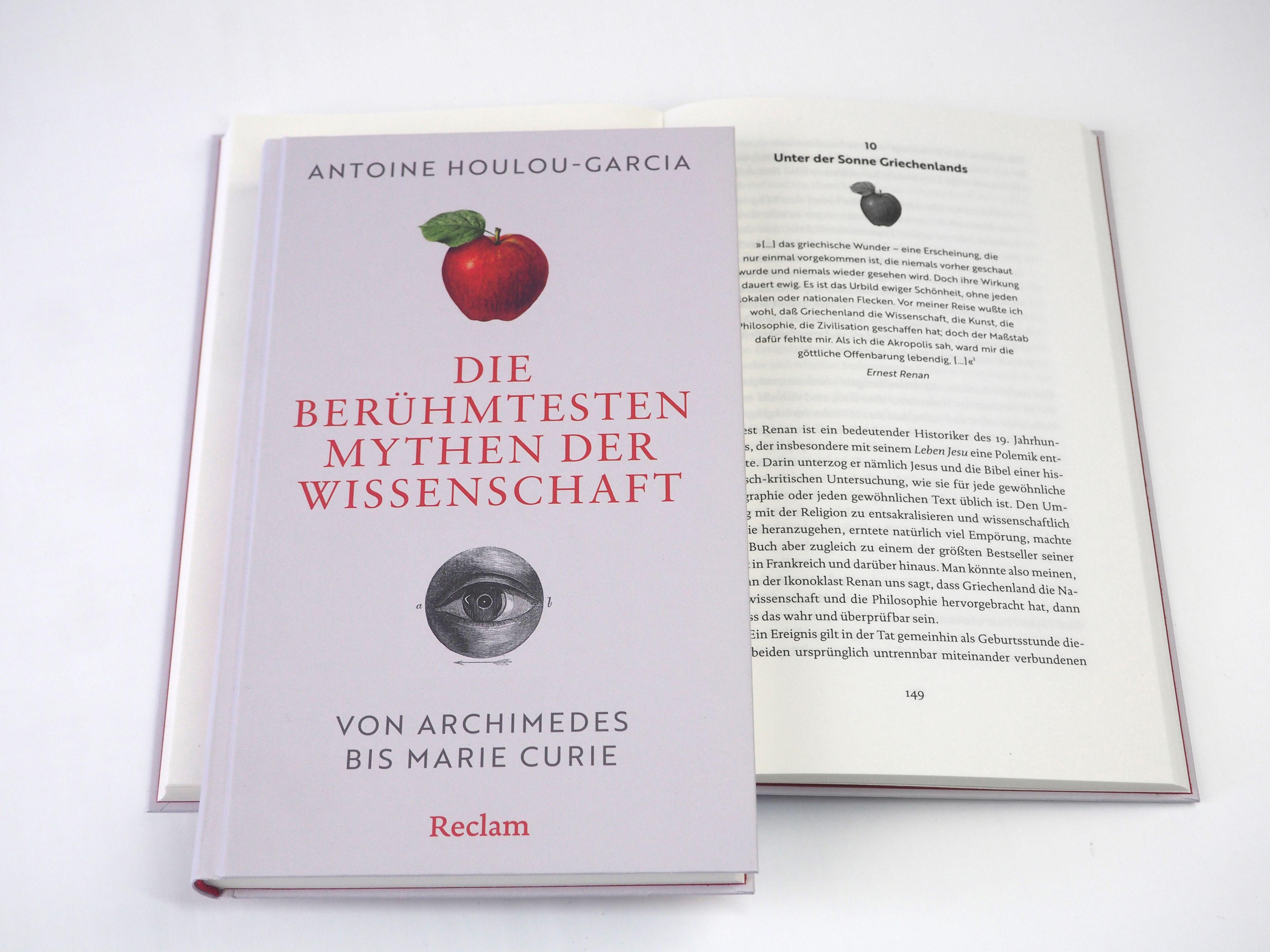 Beispielinhalt (Bild) Die berühmtesten Mythen der Wissenschaft. Von Archimedes bis Marie Curie