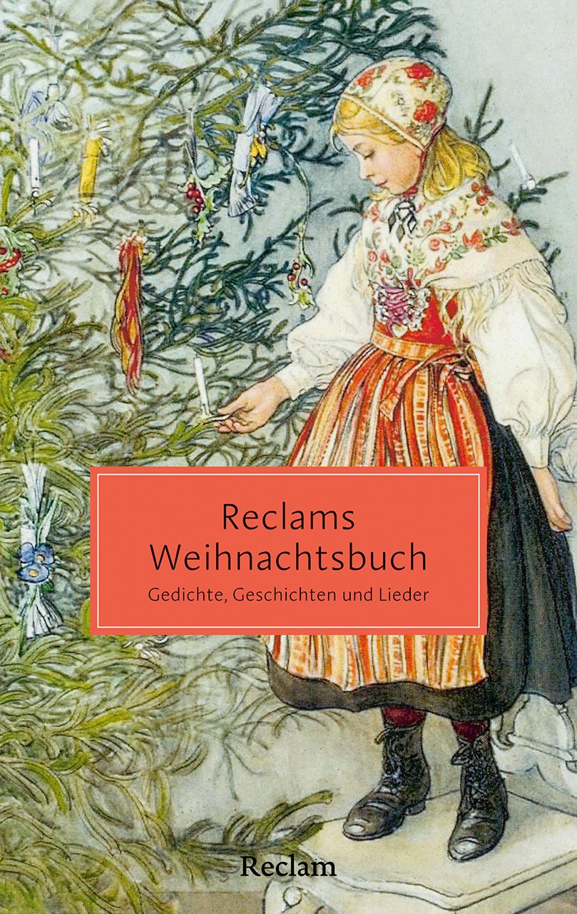 Vorderes Coverbild Reclams Weihnachtsbuch. Gedichte, Geschichten und Lieder