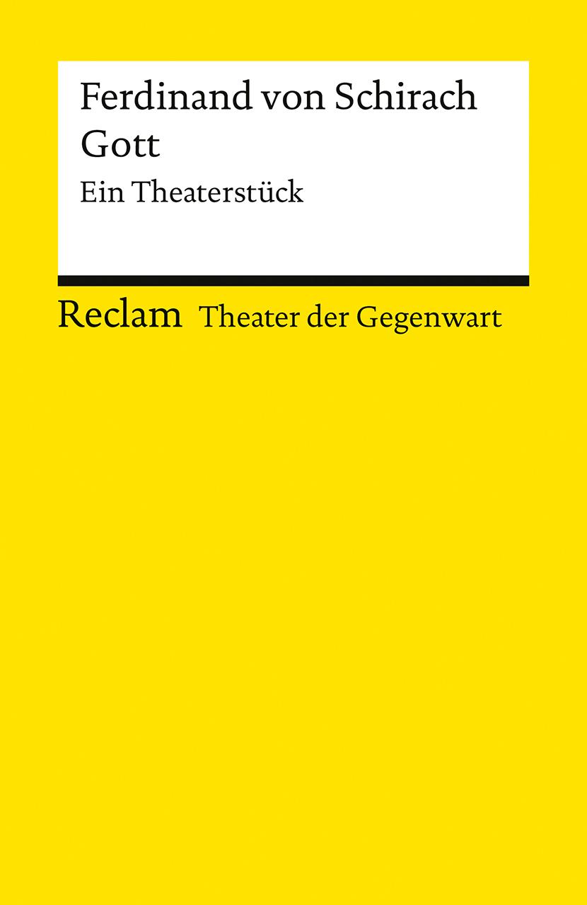Vorderes Coverbild Gott. Ein Theaterstück